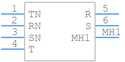 ACJM-HHOP - Amphenol - PCB symbol