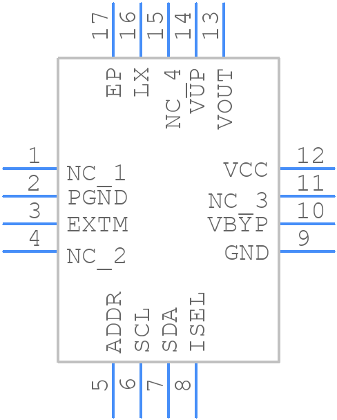LNBH29EPTR - STMicroelectronics - PCB symbol