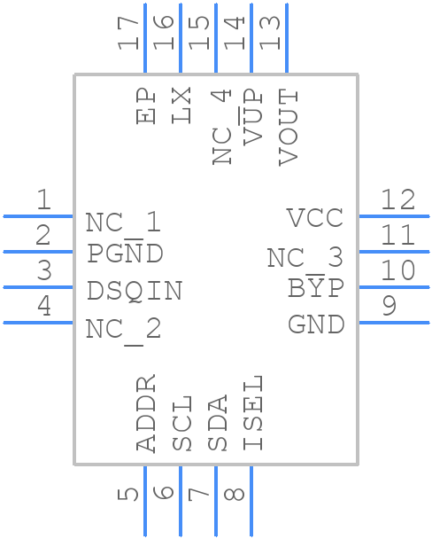 LNBH29PTR - STMicroelectronics - PCB symbol