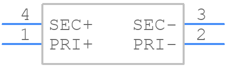 TCK-051 - Traco Power - PCB symbol
