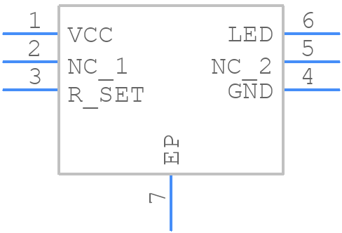 AL5811FF-7 - Diodes Incorporated - PCB symbol