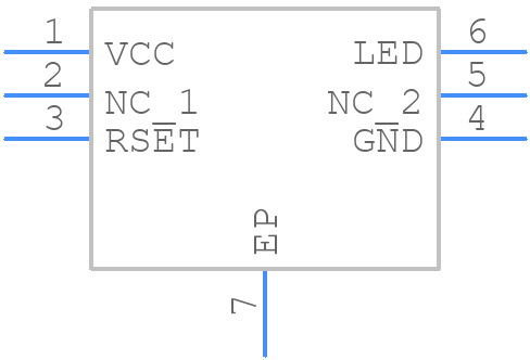 AL5812FF-7 - Diodes Incorporated - PCB symbol