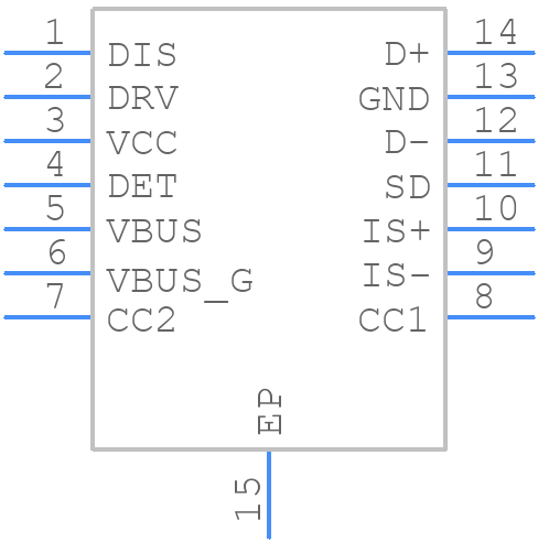 IW657P-45-75BB - Renesas Electronics - PCB symbol