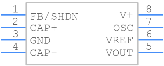 LT1054CS8#PBF - Analog Devices - PCB symbol