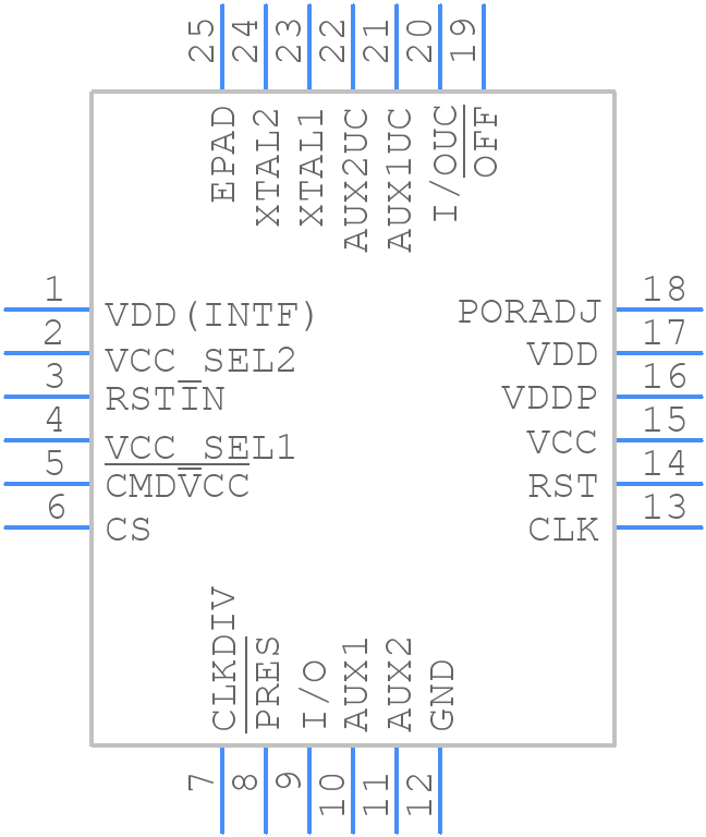 ST8034HCQR - STMicroelectronics - PCB symbol
