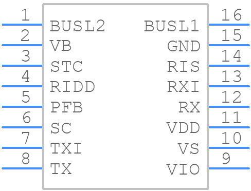 NCN5150DG - onsemi - PCB symbol