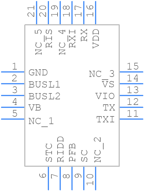 NCN5150MNTWG - onsemi - PCB symbol