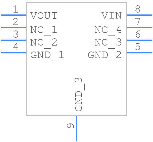 MCP1754ST-3302E/MC - Microchip - PCB symbol