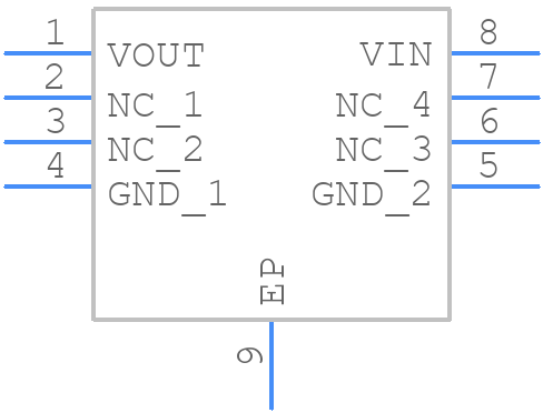 MCP1754ST-5002E/MC - Microchip - PCB symbol