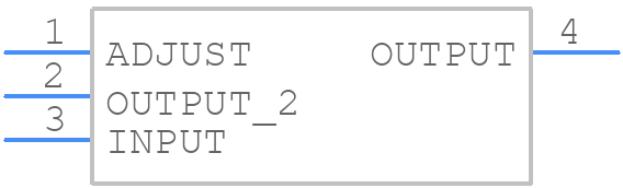 LM317MDCYRG3 - Texas Instruments - PCB symbol