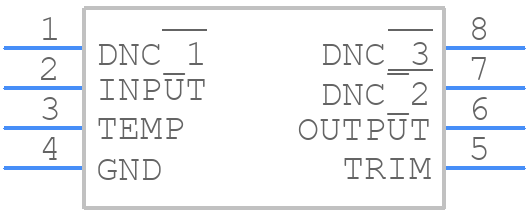 LT1019AIS8-2.5#PBF - Analog Devices - PCB symbol