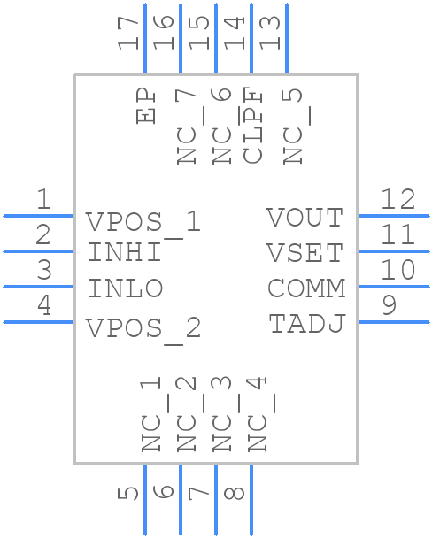 ADL5513ACPZ - Analog Devices - PCB symbol