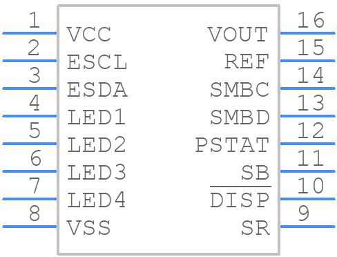 BQ2040SN-D111TRG4 - Texas Instruments - PCB symbol