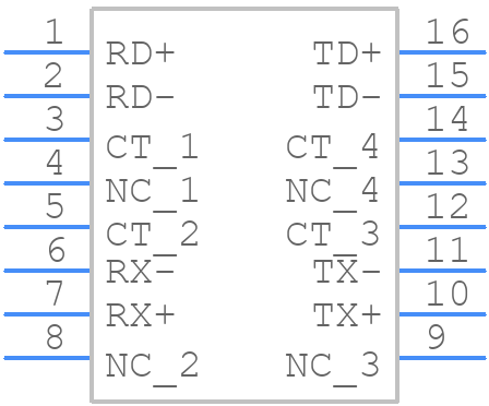 B78476A7694A003 - TDK - PCB symbol