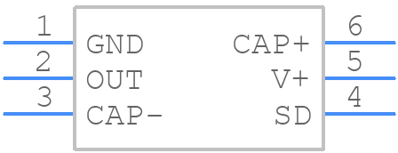 LM2664M6X/NOPB - Texas Instruments - PCB symbol