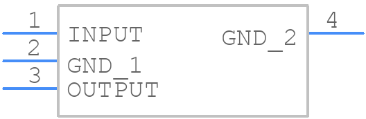 LM340MPX-5.0/NOPB - Texas Instruments - PCB symbol