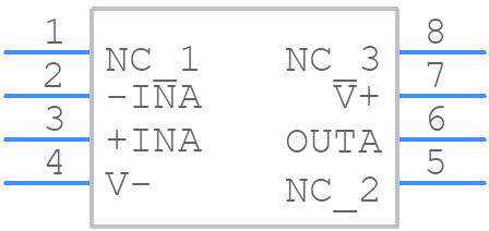 AD8571ARZ - Analog Devices - PCB symbol