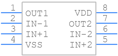 NCS20032DMR2G - onsemi - PCB symbol