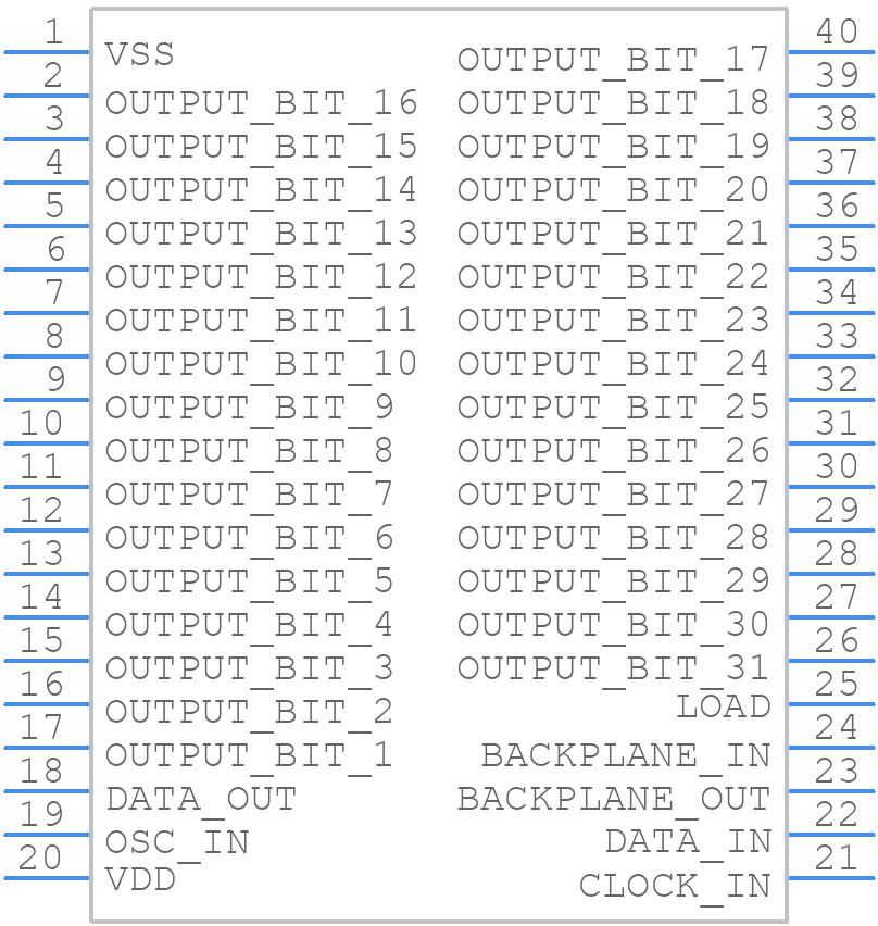 MM5483N/NOPB - Texas Instruments - PCB symbol