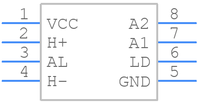 TMP821DR - Texas Instruments - PCB symbol