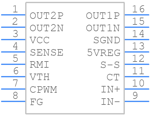 TMP815PWR - Texas Instruments - PCB symbol