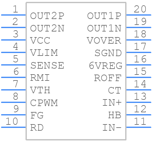 TMP814PWR - Texas Instruments - PCB symbol