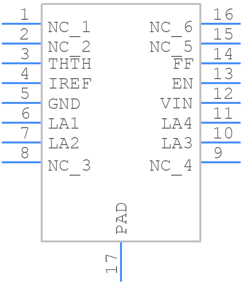 A6261ELPTR - Allegro Microsystems - PCB symbol