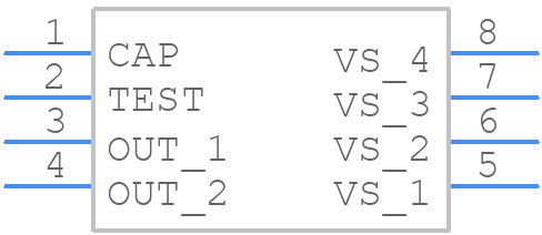 BTS61101SJAXUMA2 - Infineon - PCB symbol