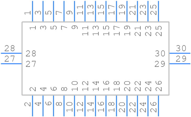 AXT526124 - Panasonic - PCB symbol