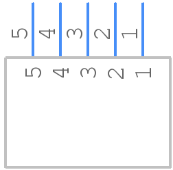 ZX62R-B-5P(30) - Hirose - PCB symbol