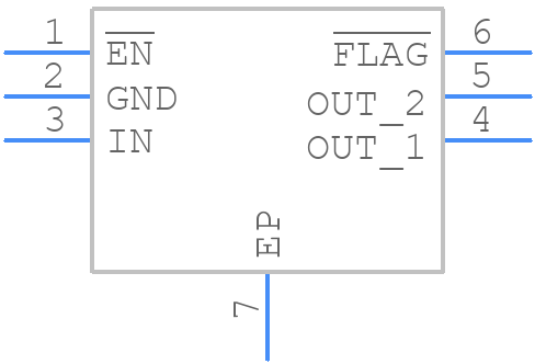 NCP360MUTBG - onsemi - PCB symbol