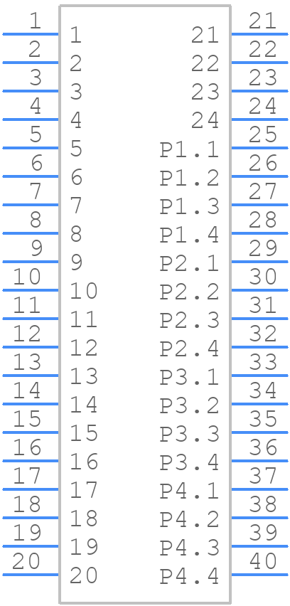 46114-4240 - Molex - PCB symbol
