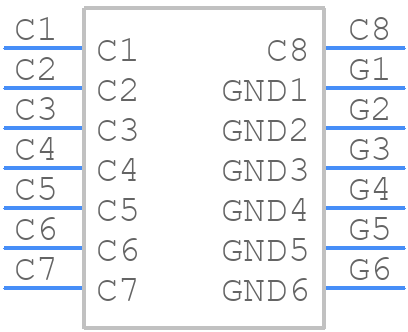 78723-1001 - Molex - PCB symbol
