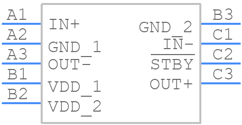 A21SP16J - STMicroelectronics - PCB symbol