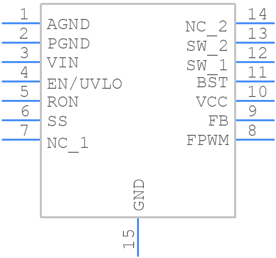 LM5160QPWPRQ1 - Texas Instruments - PCB symbol