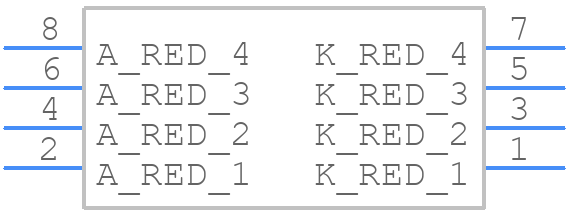 555-4007F - Dialight - PCB symbol