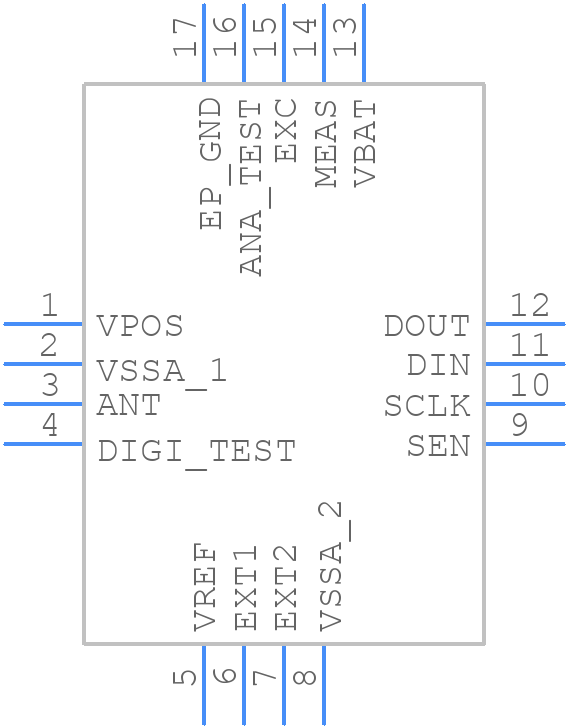 SL900A-AQFM - ams OSRAM - PCB symbol