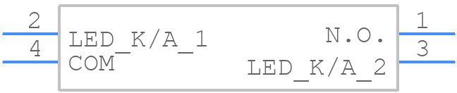 5GSH9358222 - Apem - PCB symbol