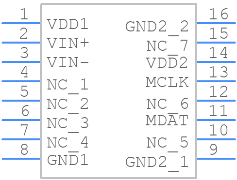 HCPL-786J-000E - Avago Technologies - PCB symbol