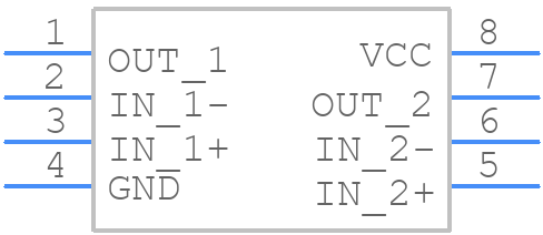 NCS1002ADR2G - onsemi - PCB symbol