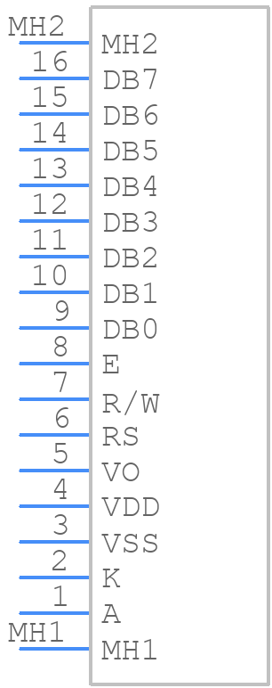 162B-BC-BC - Displaytech - PCB symbol