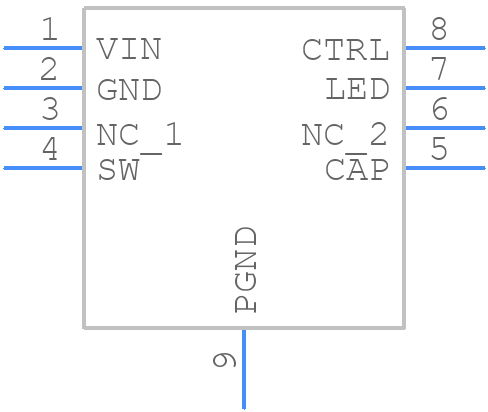 LT3591 - Analog Devices - PCB symbol