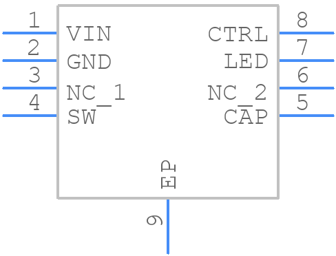 LT3591EDDB#TRMPBF - Analog Devices - PCB symbol
