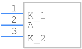 DSTF20150CR - LITTELFUSE - PCB symbol