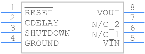 LM9076QBMA-5.0/NOPB - Texas Instruments - PCB symbol