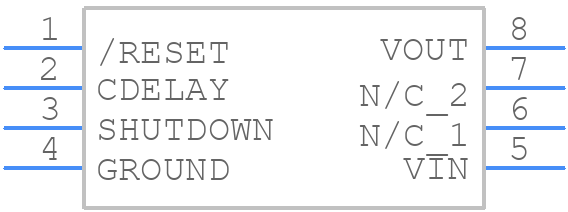 LM9076QBMAX-5.0/NOPB - Texas Instruments - PCB symbol