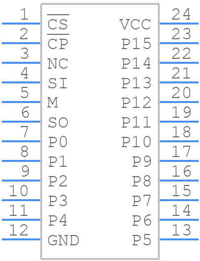 74F676PC - onsemi - PCB symbol