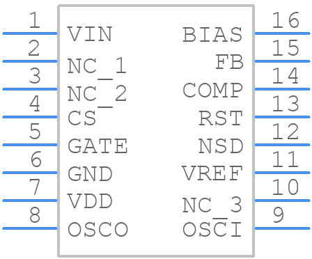 HV9120NG-G - Microchip - PCB symbol