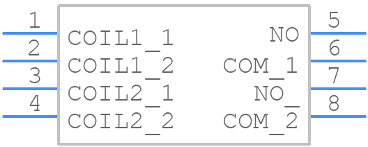 FTR-J2AK012W - FCL Components - PCB symbol