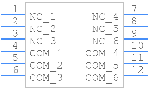 ACJS-MHD985 - Amphenol - PCB symbol